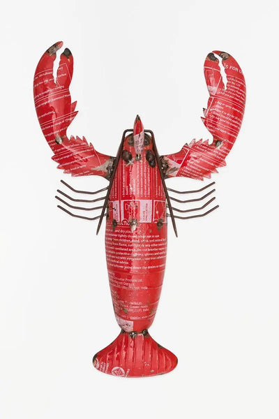 Batela Langosta de metal recuperado de bidones - D6893 - Batela