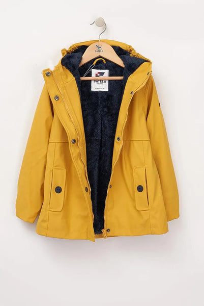 Batela Niña y Niño. Chubasquero Batela con Borreguito o forro interior