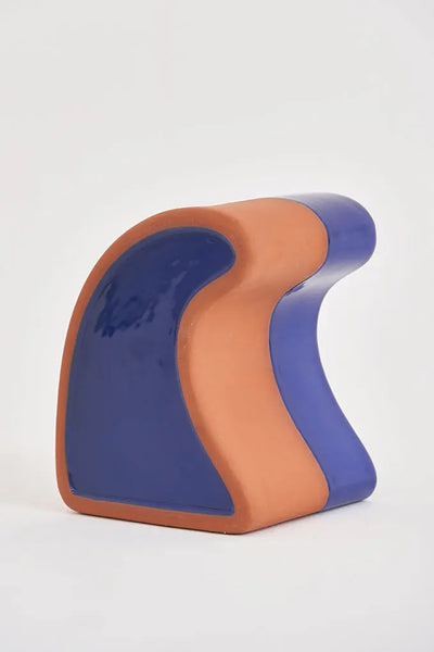 Batela Ola Decorativa de Cerámica - Pieza artística Batela