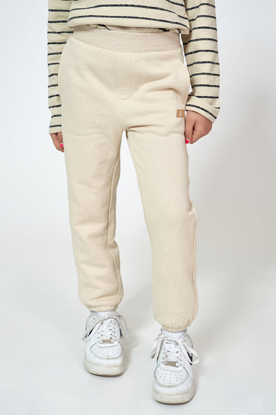 Batela Pantalón de felpa para niña o niño con dos bolsillos delantero