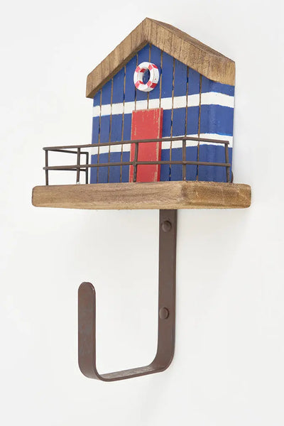 Batela Perchero Cabaña de Pescador Individual - Estilo Náutico y Funcional