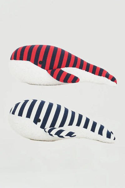 Batela Set de 2 Ballenas de Peluche en Algodón: Amigos Mimosos para Niños