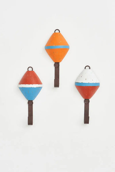 Batela Set de 3 percheros individuales en forma de boya