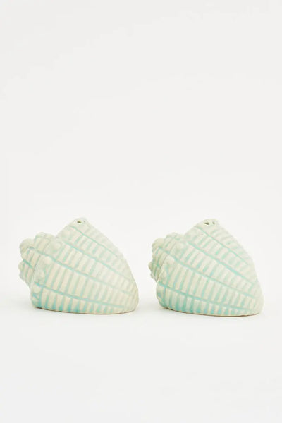 Batela Set de Salero y Pimentero Caracolas en Cerámica