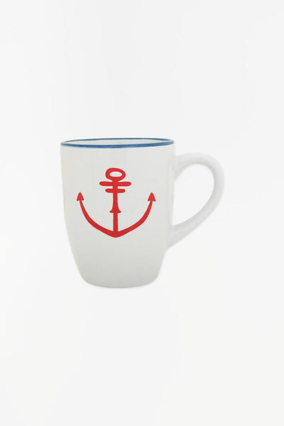 Batela Taza de cerámica con ancla (Set 2) - D6391 - Batela