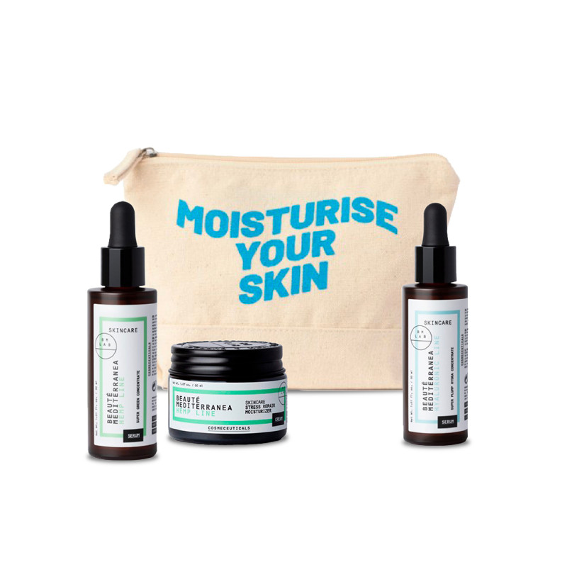 Beauté mediterranea PACK BYE SENSITIVE SKIN CON ACIDO HIALURONICO Y NIANCINAMIDA