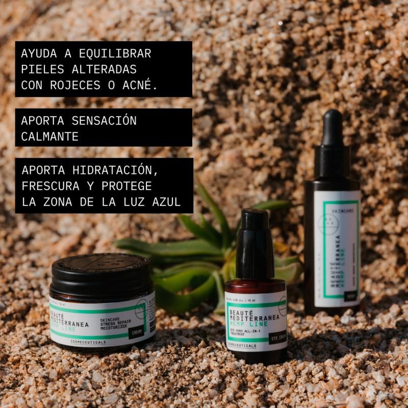 Beauté Mediterranea Skin Essentials Pack Con Aceite De Cáñamo Y Niacinamida