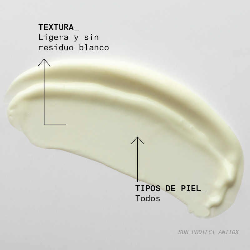 Beauté Mediterranea Sun Protect Antiox Protector Solar Corporal SPF50 Sin Efecto Mascara