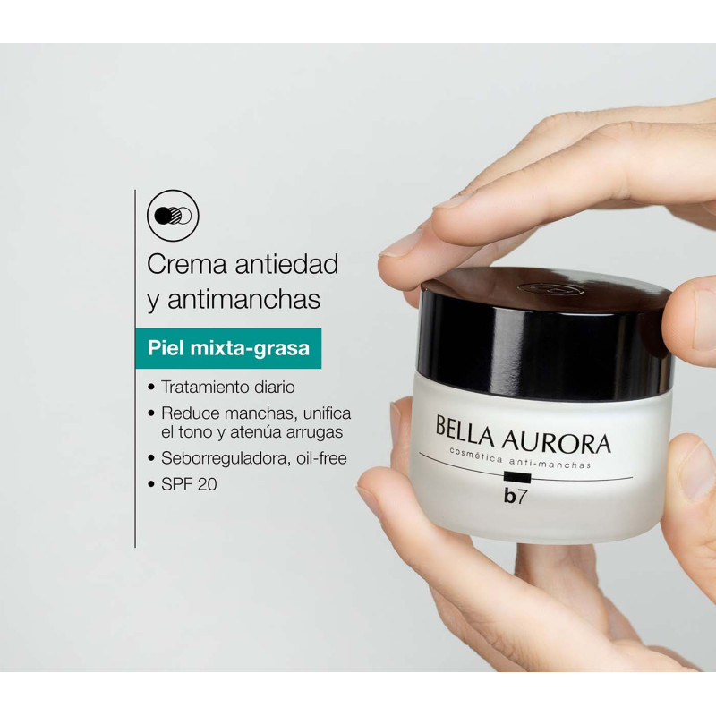 Bella Aurora B7 Crema Antiedad Y Antimanchas Para Piel Mixta-grasa