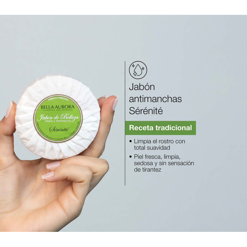 Bella Aurora Jabón Antimanchas Sérénité