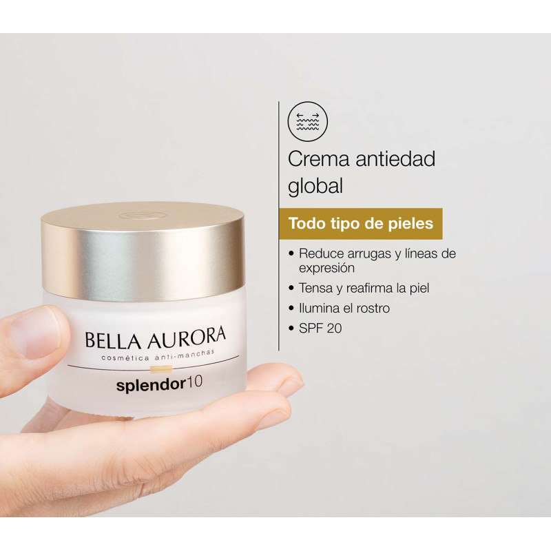 Bella Aurora Splendor 10 Crema Antiedad De Día