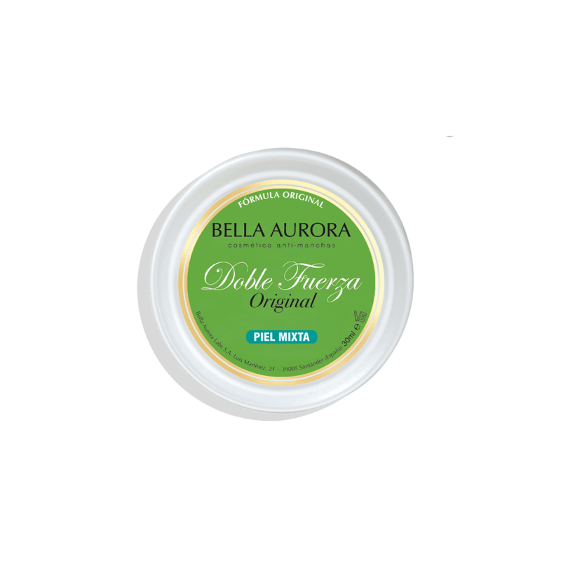 Bella Aurora Crema Doble Fuerza para piel mixta. Tratamiento aclarante