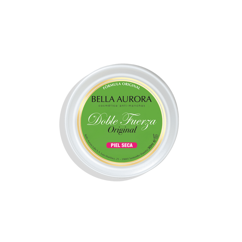 Bella Aurora Doble Fuerza para piel seca. Crema aclarante