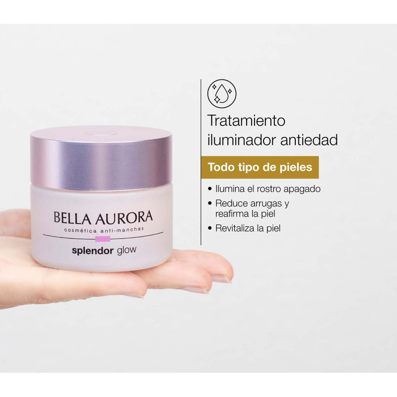 Bella Aurora Splendor Glow Día. Tratamiento Iluminador Antiedad