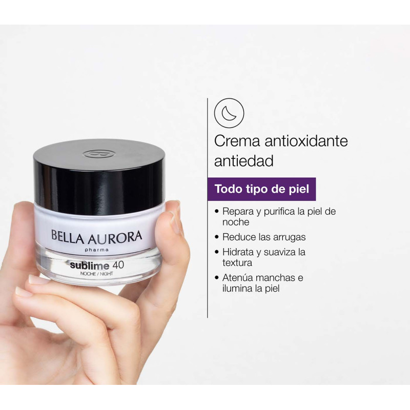 Bella Aurora Sublime 40 Noche Crema Reparadora Anti-edad