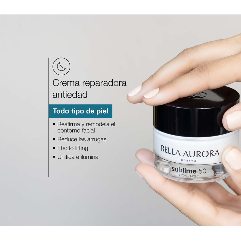 Bella Aurora Sublime 50 Noche Crema Reafirmante Anti-edad