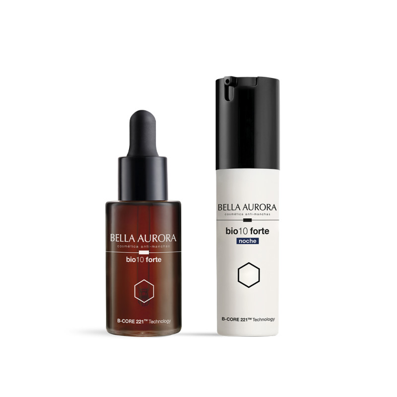 Bella Aurora Tratamiento Intensivo para Todo Tipo de Piel. bio10 forte + Noche