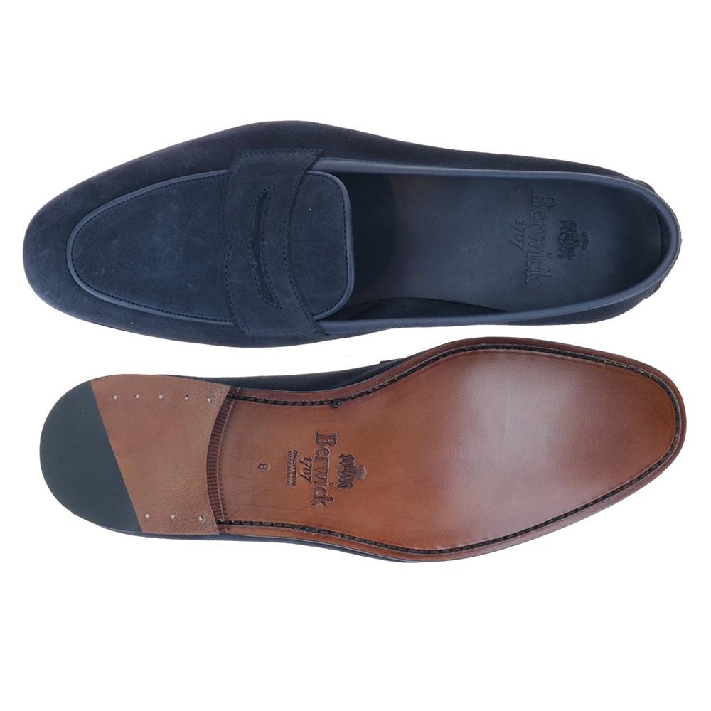 Berwick 1707 5541-T01 JANUS CALF NAVY - Sin Forro