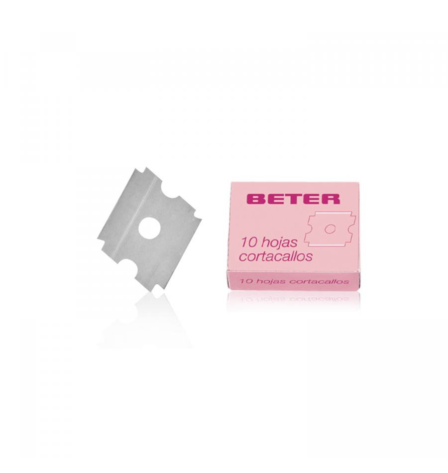 Beter 10 hojas repuesto cortacallos