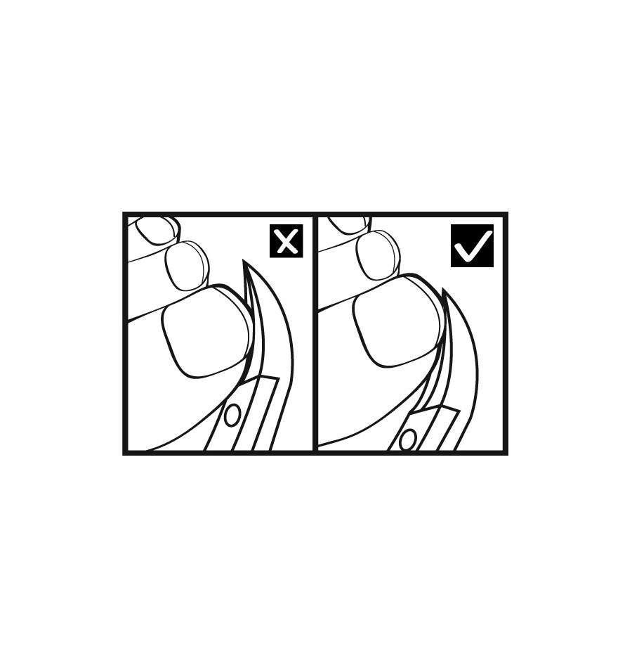 Beter Alicate Pedicuro Inoxidable Muelle Gusanillo