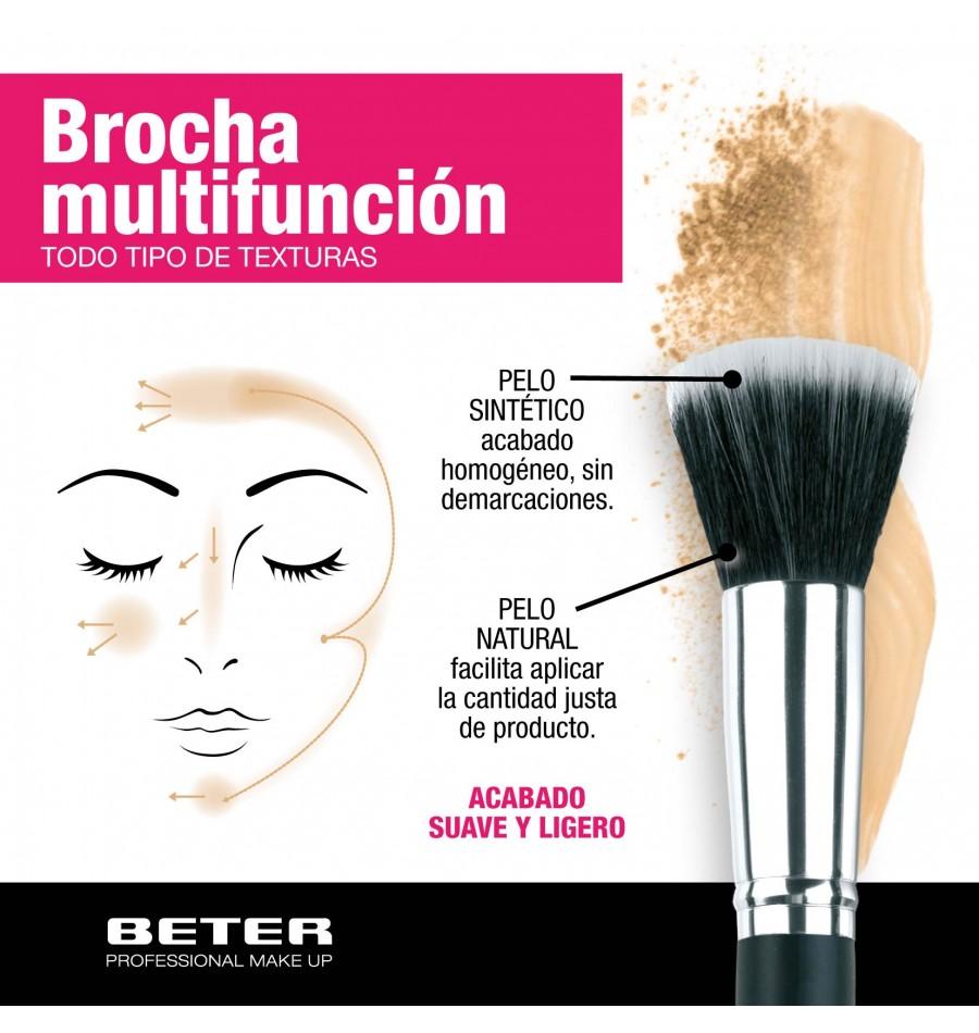 Beter Brocha Multifunción De Maquillaje "Mofeta"