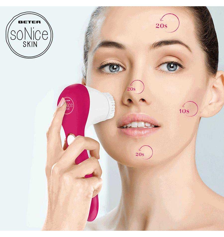 Beter Cepillo Facial Sónico So Nice Skin