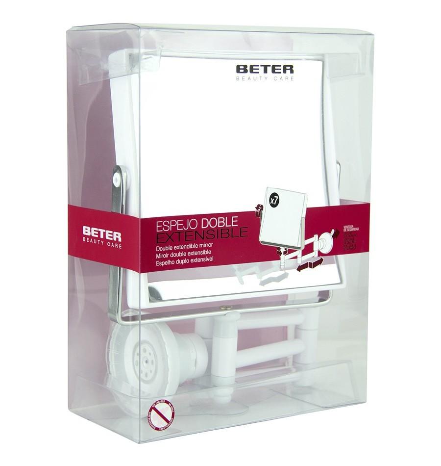 Beter Espejo Doble Extensible Aumento X7