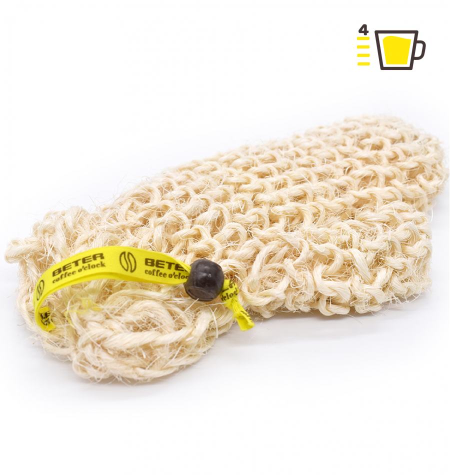 Beter Guante De Sisal Coffee O Clock