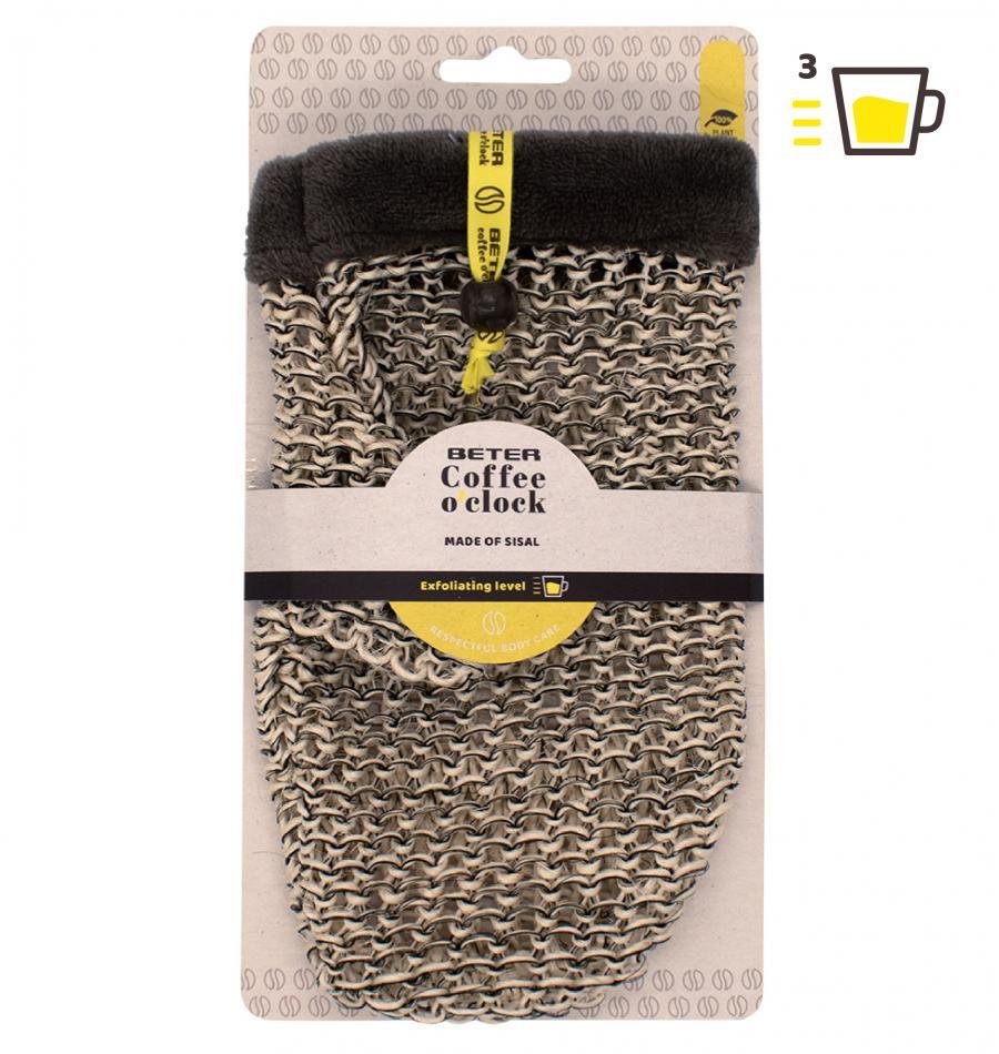 Beter Guante De Sisal Y Lino Coffee O Clock