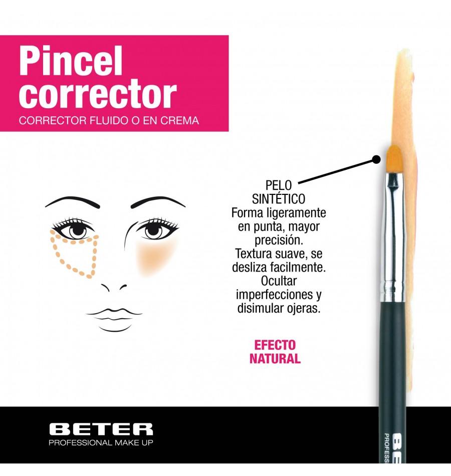 Beter Pincel Corrector. Pelo Sintético