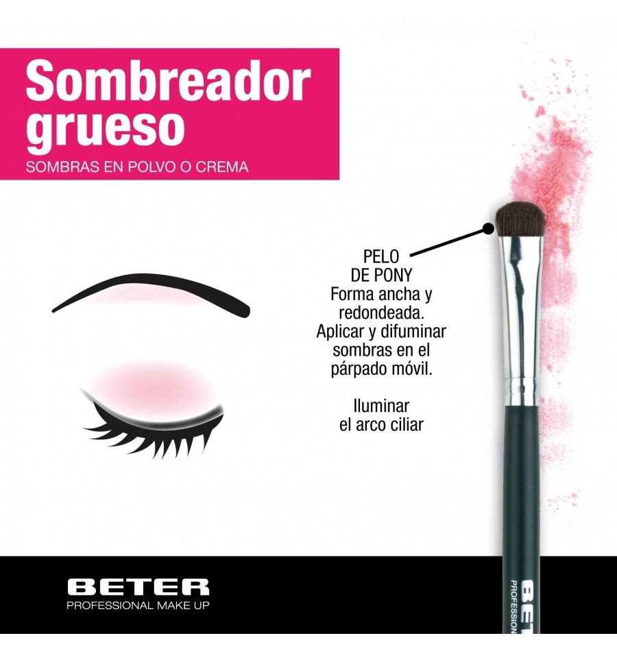 Beter Pincel Sombreador Grueso Pelo De Pony
