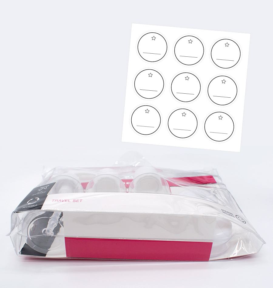 Beter Set Envases Rellenables Viaje