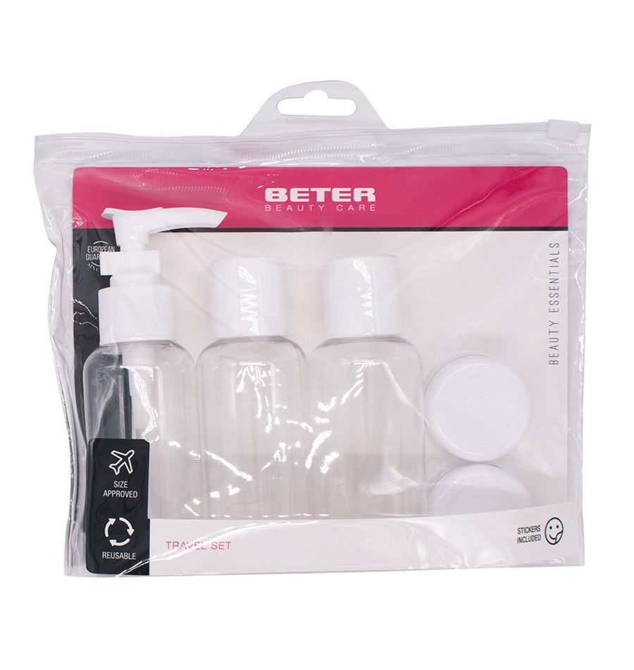 Beter Set envases rellenables viaje