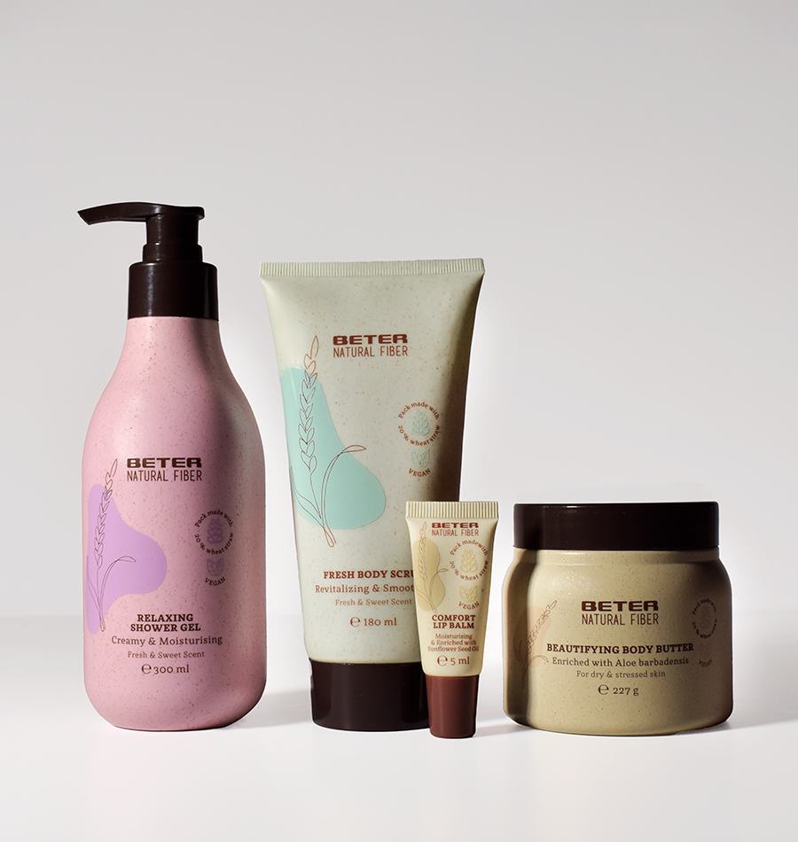 Beter Set Regalo Cuidado Corporal Natural Fiber