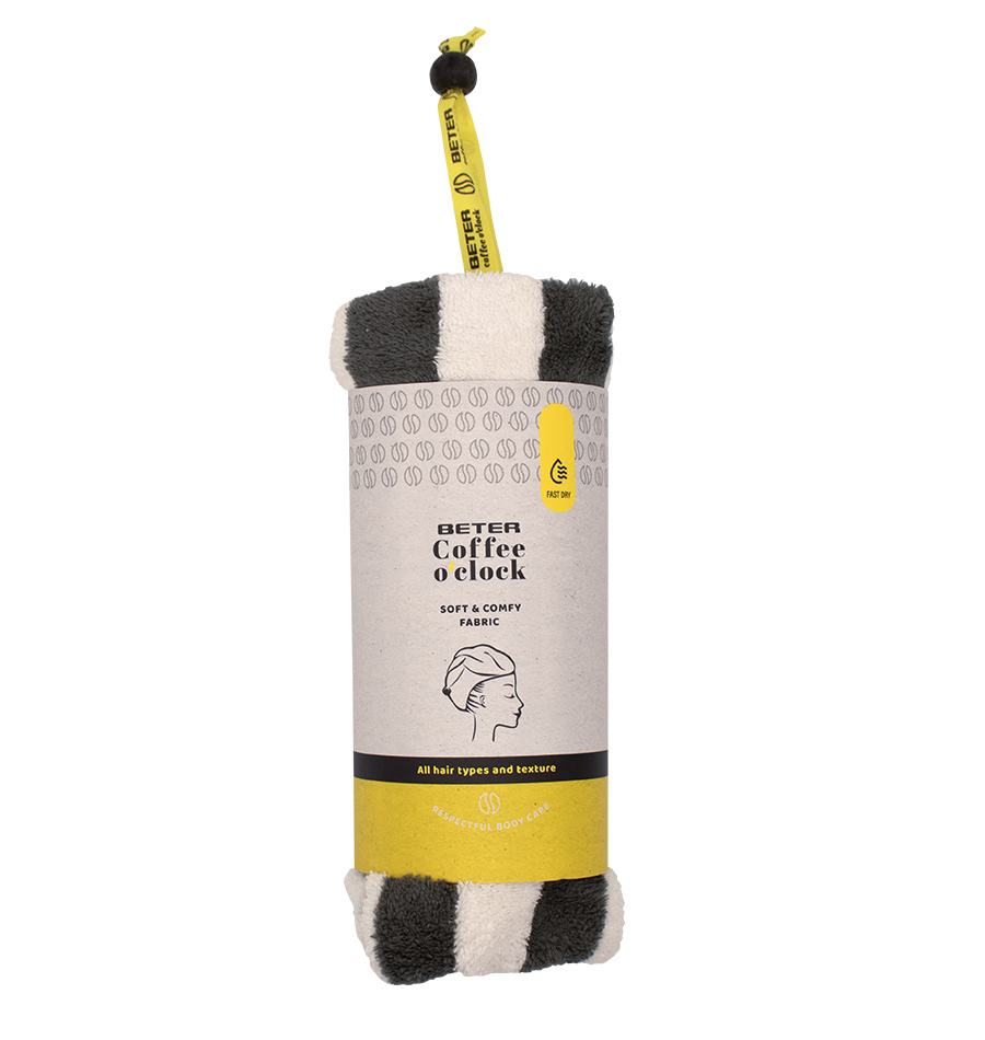 Beter Toalla -Turbante De Cabello Coffee O Clock