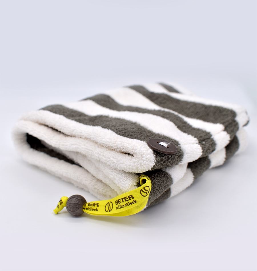 Beter Toalla -Turbante de cabello Coffee O clock