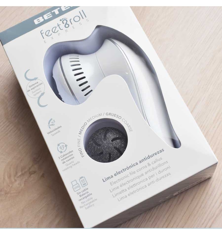 Beter Feet&Roll Express Lima Electrónica Antidurezas