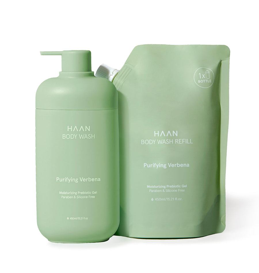 Beter Recarga jabón corporal Haan PURIFYING VERBENA