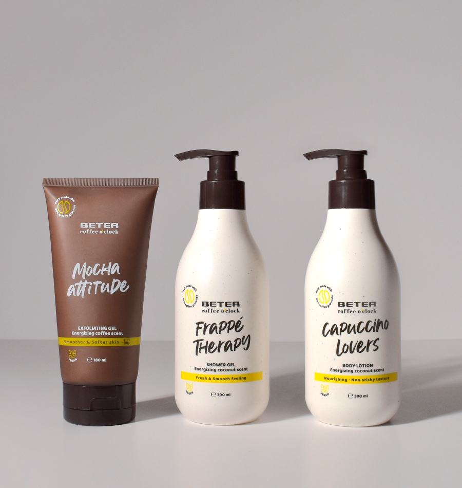 Beter Set regalo Coffee o clock Morning Boost body Kit