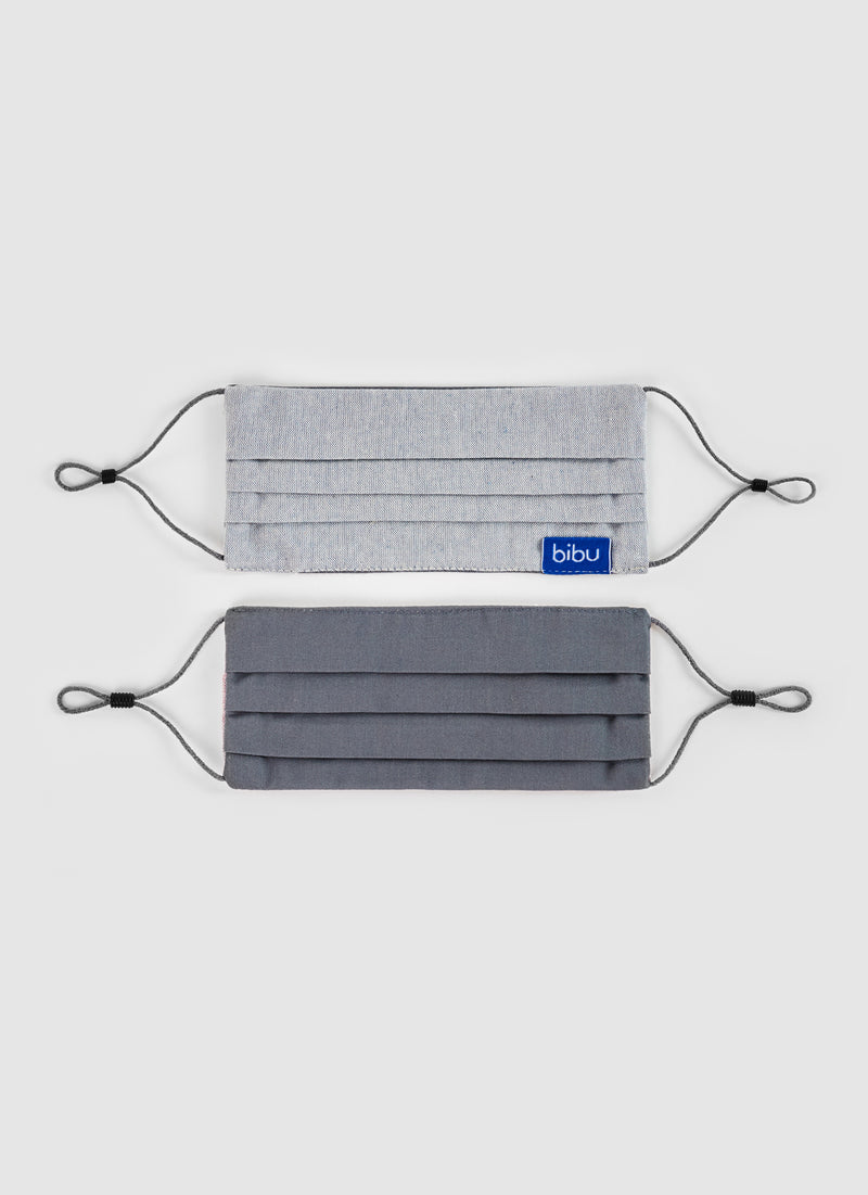 Bibu Mascarilla Denim Blue