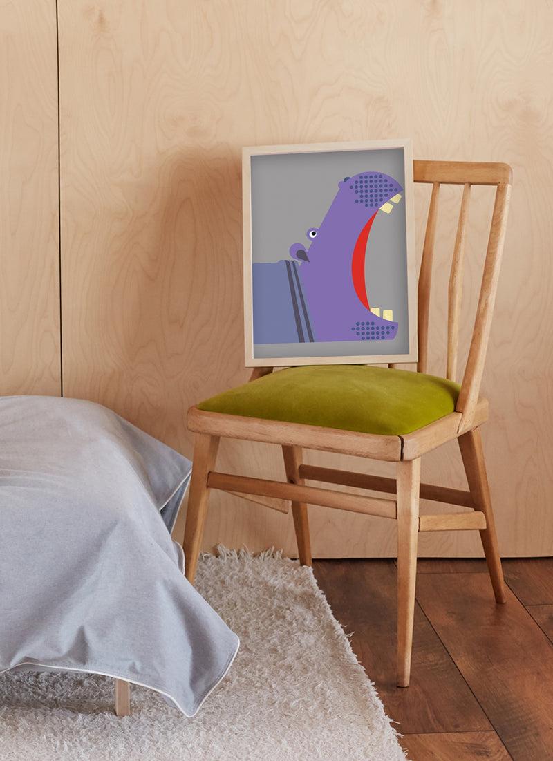 Bibu Póster De Hipopótamo