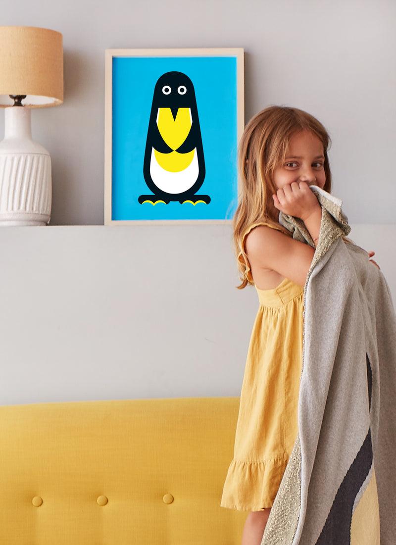 Bibu Póster De Pingüino