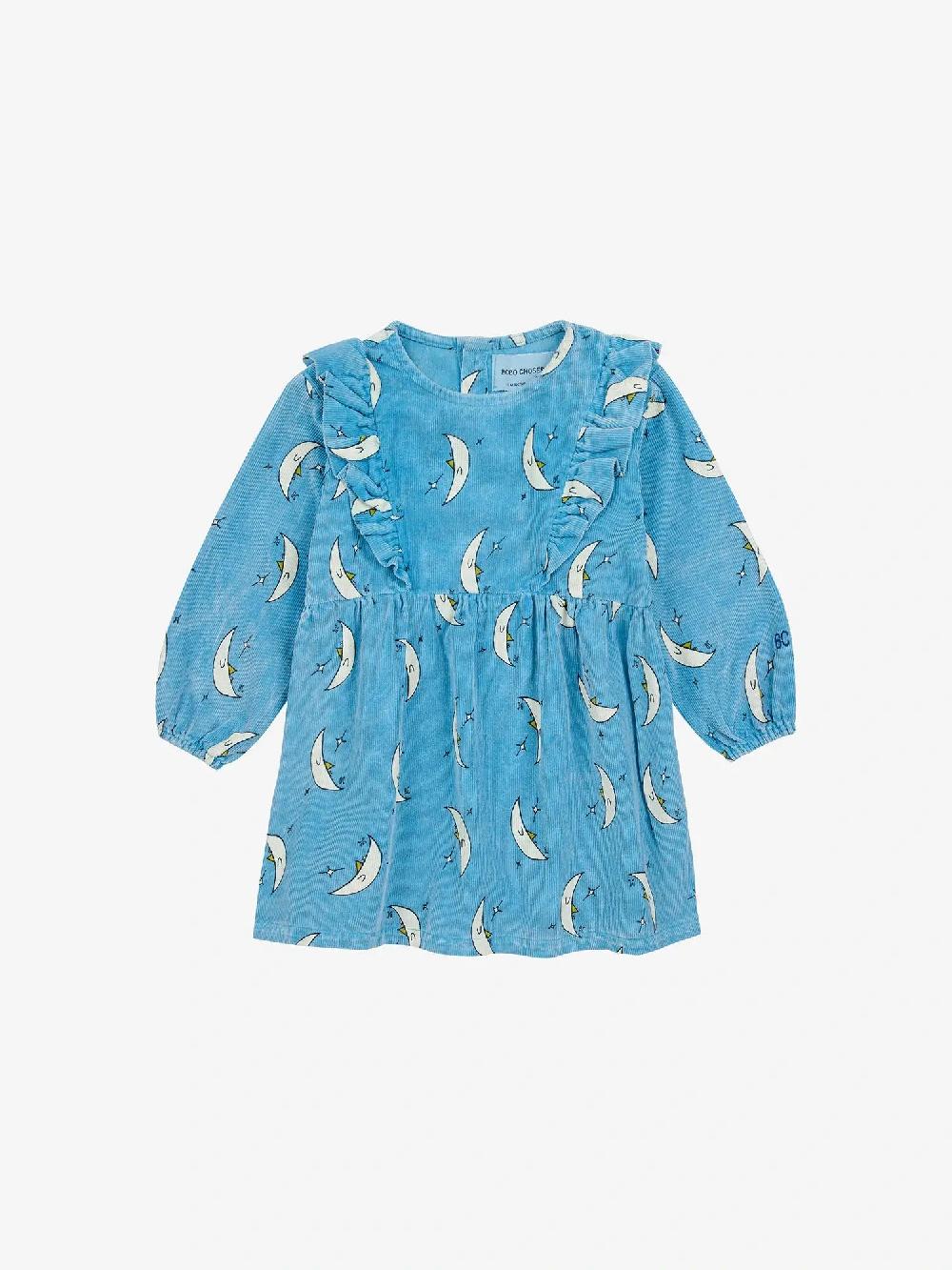 Bobo Choses Beneath The Moon All Over Micro Corduroy Dress