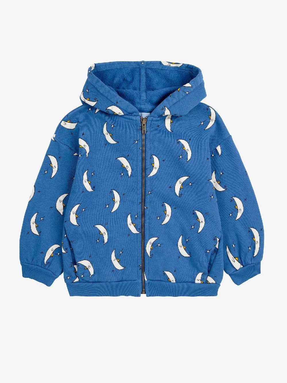 Bobo Choses Beneath The Moon All Over Zipped Hoodie