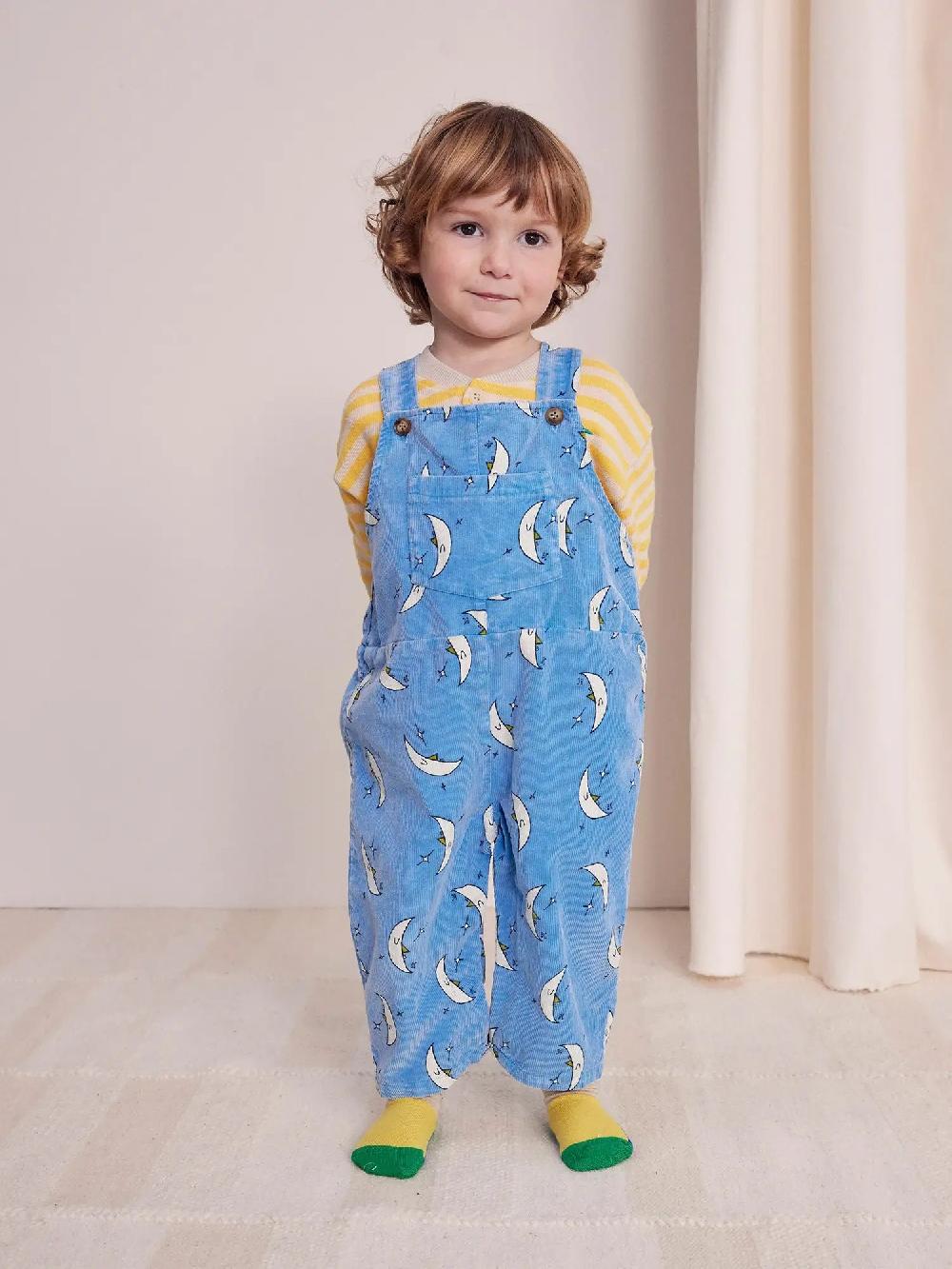Bobo choses Beneath The Moon micro corduroy dungaree