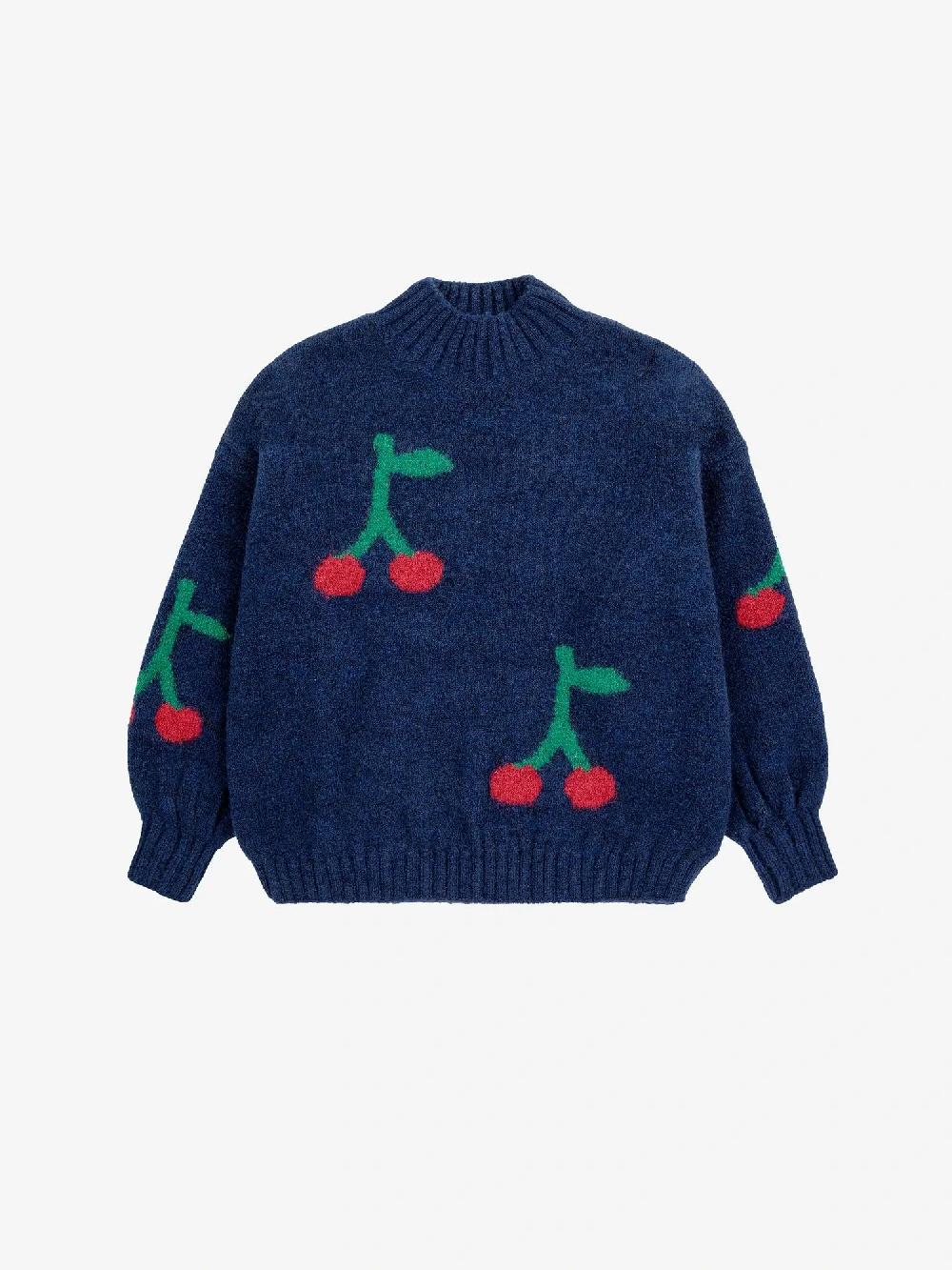Bobo choses Bobo Cherry all over turtle neck jumper
