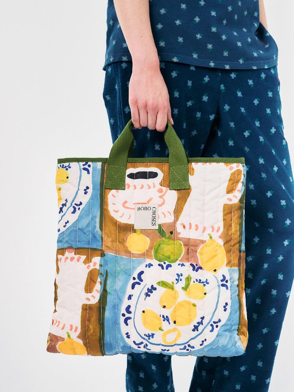 Bobo Choses Abstract Tea Time Print Quilted Bag