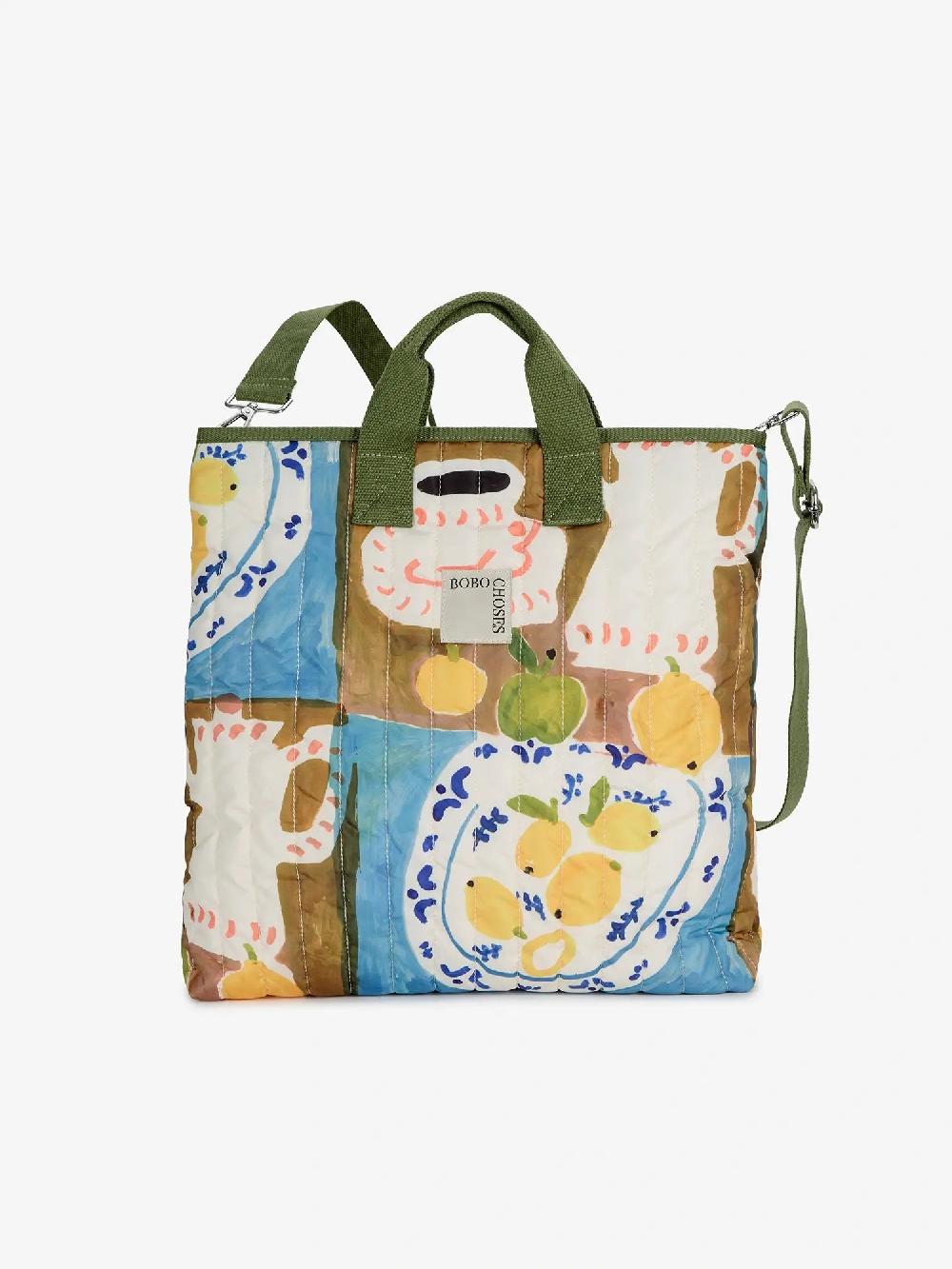 Bobo choses Abstract Tea time print quilted bag