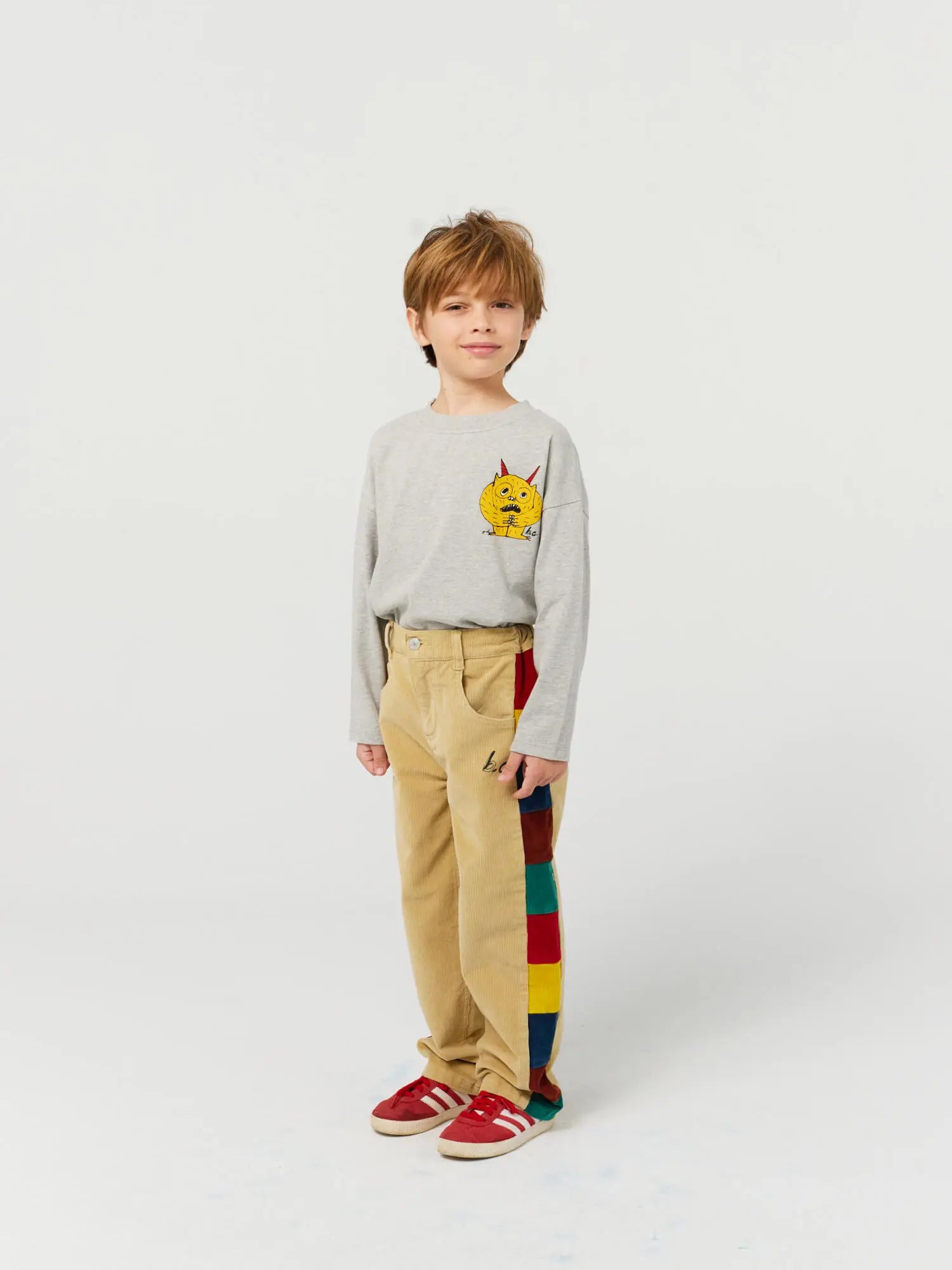 Bobo Choses BC Color Block Corduroy Pants