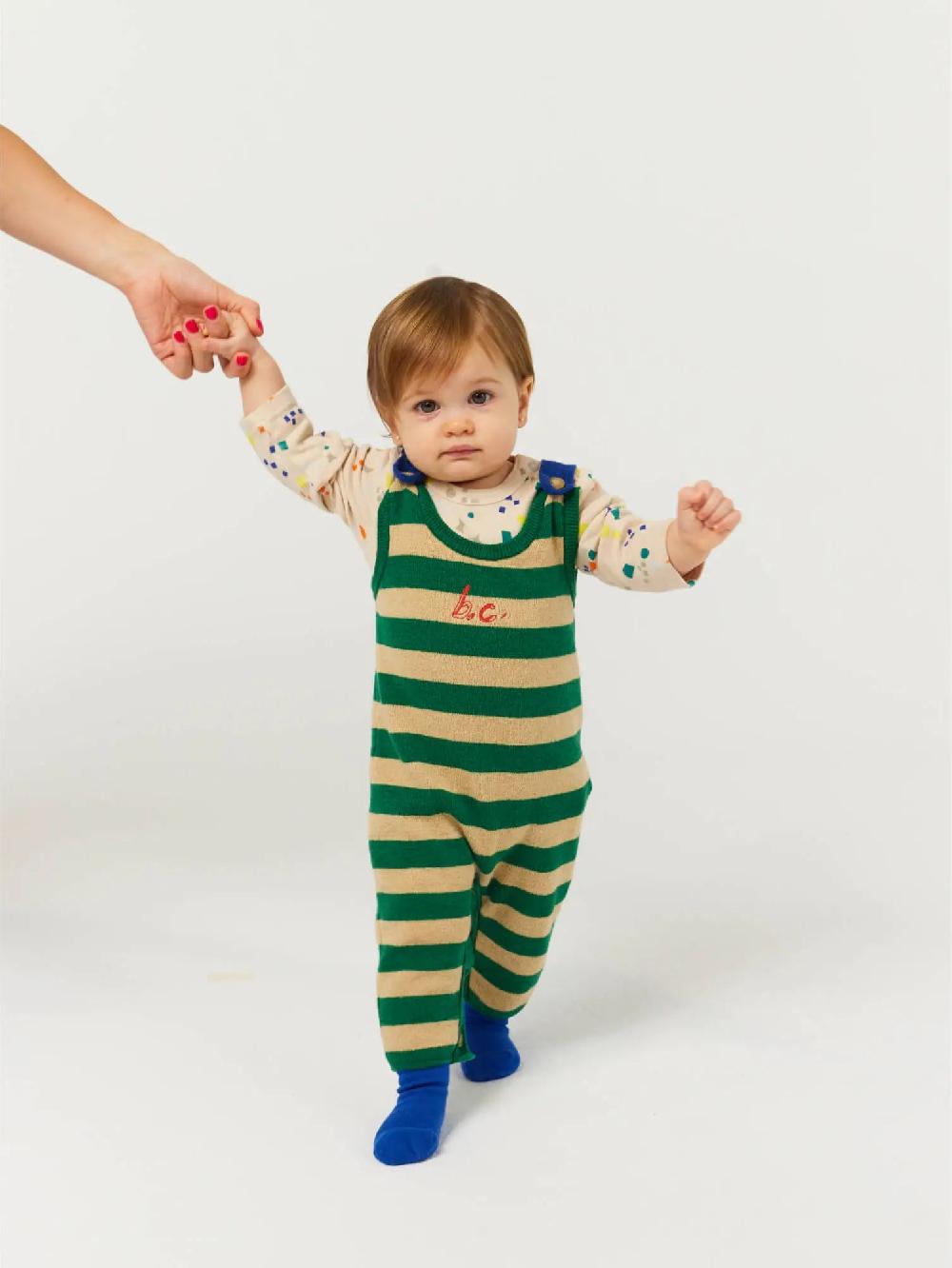 Bobo Choses BC Stripes Knitted Overall